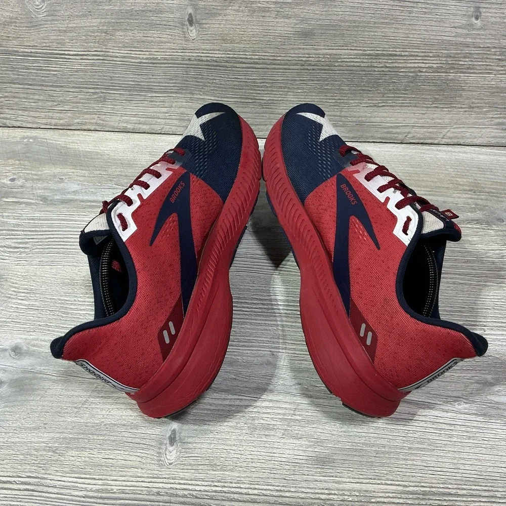 Brooks Launch 8 Men's Size 11.5 D Run Texas Flag Running Shoes 1103581D621
